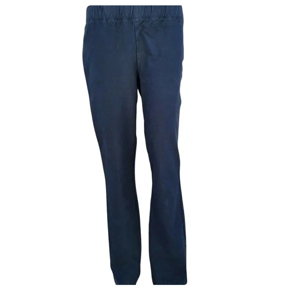 Kobi Halperin Meghan Flared Navy Pants Medium Waist 28 Inseam 31 NWT $258